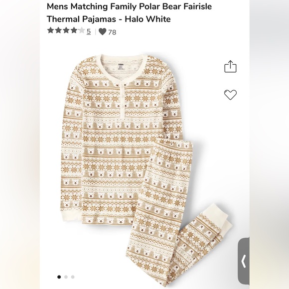 Gymboree family pajamas men - Picture 2 of 3